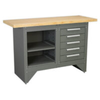 Sealey AP2030BB Heavy-Duty 5 Drawer Workbench