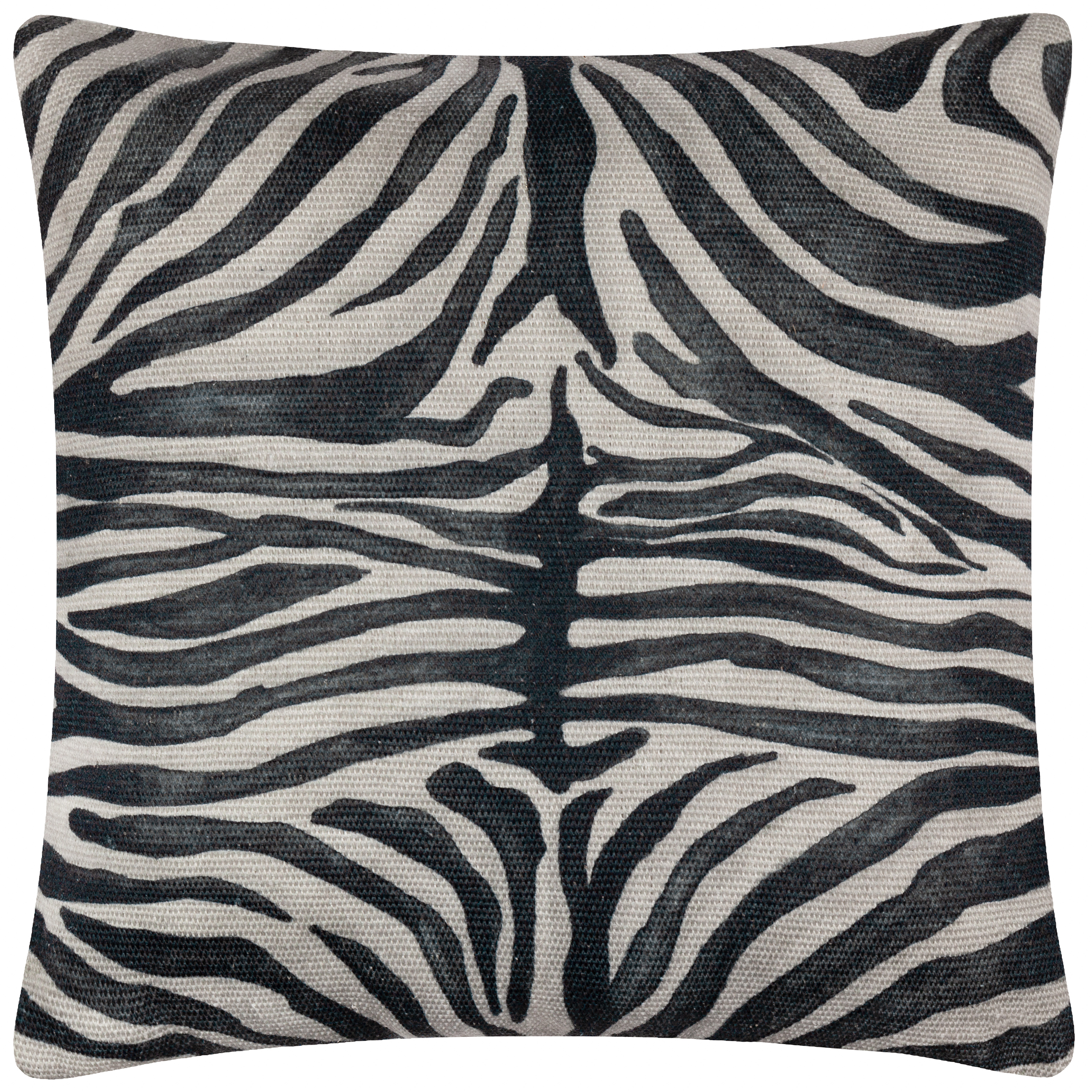 Paoletti Leopardis Zebra Woven Outdoor Cushion Cover - Multicolour - One Size