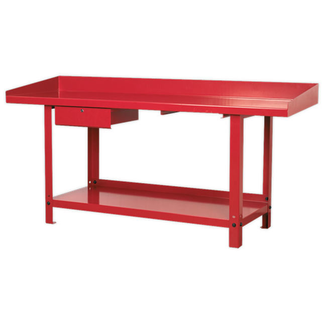 Sealey AP1020 2m Steel Engineer's Workbench with 1 Drawer