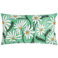 Wylder Nature Daisy Fields Printed Outdoor Cushion Cover - Multicolour - Size 30 cm x 50 cm