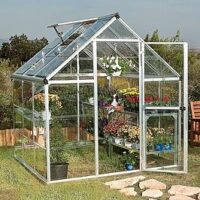Canopia By Palram Harmony 6 X 6Ft Greenhouse - Silver