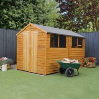 Mercia 6' 3" x 9' 10" Apex Shed - Budget Dip Treated Overlap