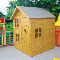 Croft 5' 2" x 5' 2" Apex Children's Playhouse - Premium Dip Treated Shiplap