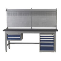 Sealey API1800COMB02 1.8m Complete Industrial Workstation & Cabinet Combo