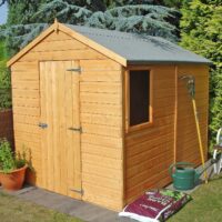 Durham 5' 9" x 7' 10" Apex Shed - Premium Dip Treated Shiplap