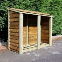 Essentials Garden Log Store by Churnet Valley