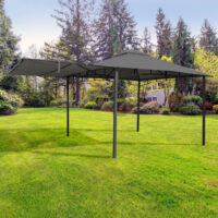 Royalcraft Algarve Extending Gazebo Grey