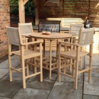 Royalcraft Roma 4 Seater Garden Bar Set Beige