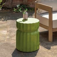 Gallery Direct Cirella Outdoor Side Table Green