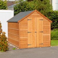 Cromer 5' 9" x 7' 10" Apex Shed - Premium 6mm Cladding Overlap