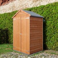 Ashworth 2' 10" x 3' 11" Apex Shed - Premium Dip Treated Overlap