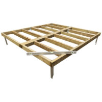 Mercia 7' 8" x 7' 8" Building Base - Premium Pressure Treated