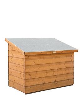 Rowlinson Shiplap Patio Chest Small