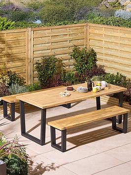 Rowlinson Stockholm 6 Seat Dining Set