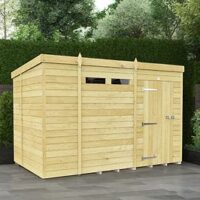 Diy Sheds 10 X 6 Security Pent Shed