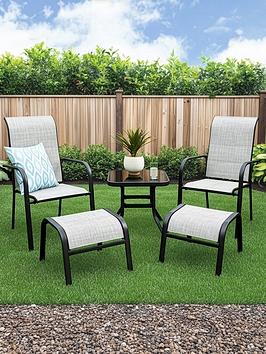 The Very Collection Miami 5 Piece Lounger Set