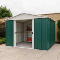 Yardmaster 10 X 10 Ft Apex Roof Metal Shed