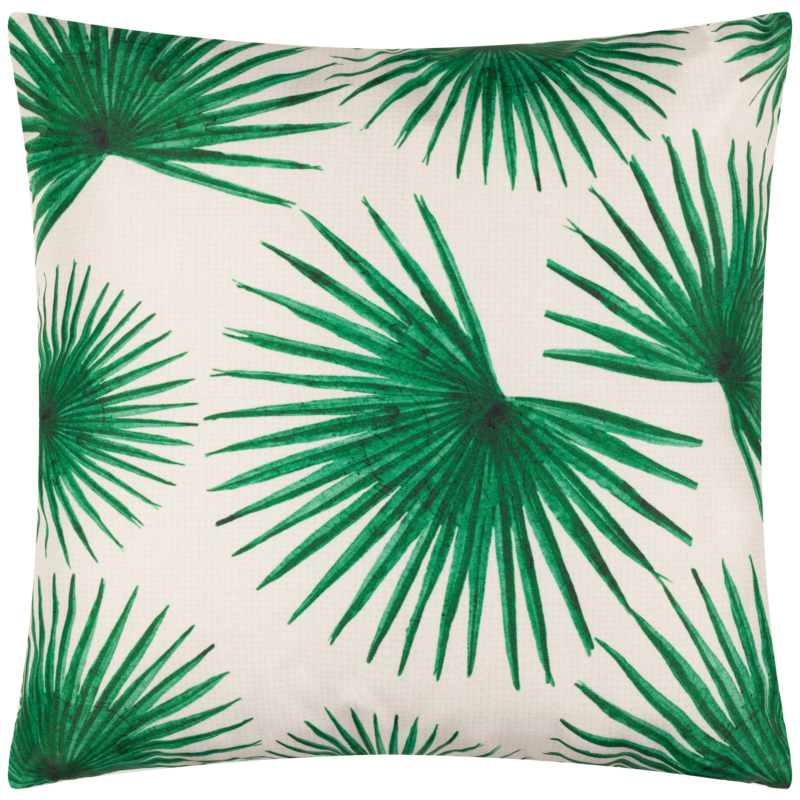 furn. Agave Tropical Outdoor Cushion Cover - Green - Size 45 cm x 45 cm