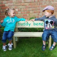 Children's Playground Mini Buddy Bench
